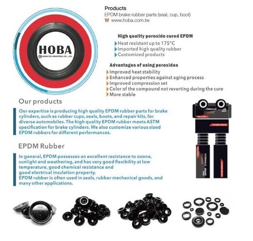 High Quality EPDM Rubber For Brake Master / Wheel Cylinder