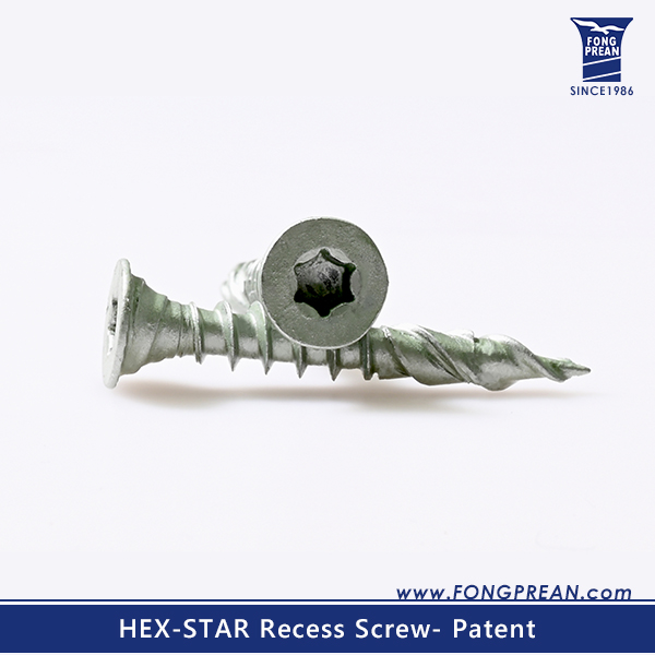 Hex-Star Recess Screw