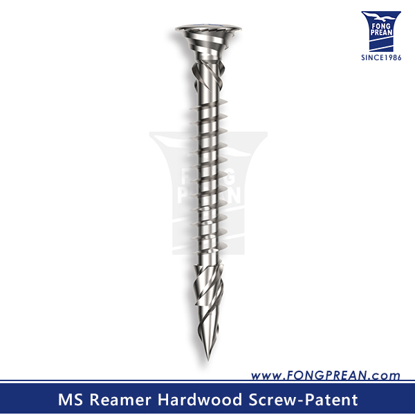 Patent Reamer Hardwood Screw