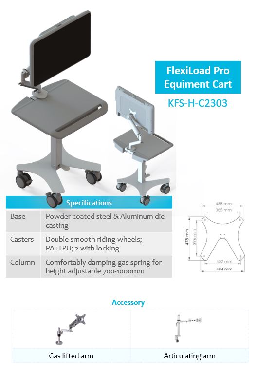 FlexiLoad Pro Equipment Cart