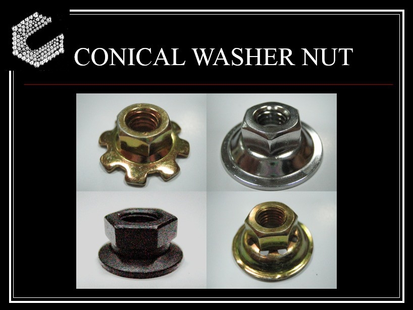 CONICAL WASHER NUT