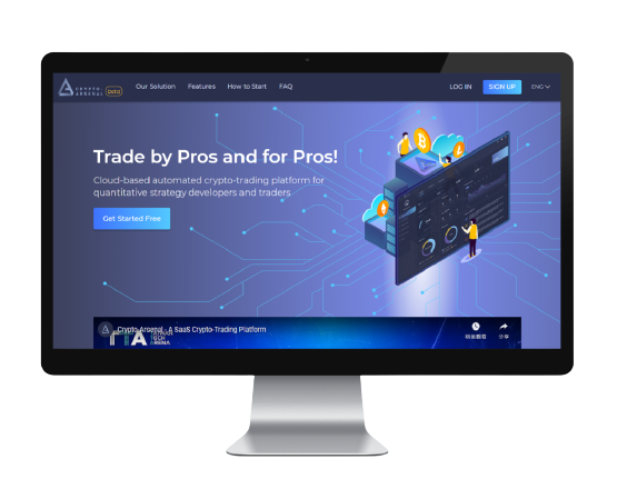 Automated SaaS Crypto-Trading Platform