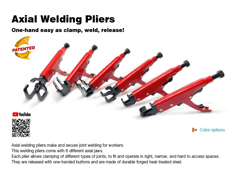 Axial Welding Pliers
