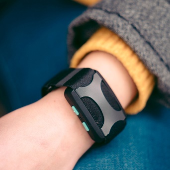 Wearable device overcoming stress with PC+Polyester blend housing
