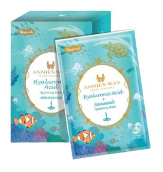 Annie’s Way Hyaluronic Acid Seaweed Hydrating Mask 10pcs