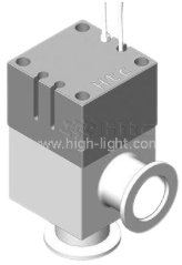 Aluminum angle block valve pneumatic double-acting with bellows sensor