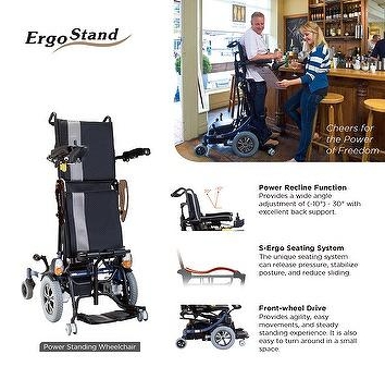 Ergo Stand Power Standing Wheelchair