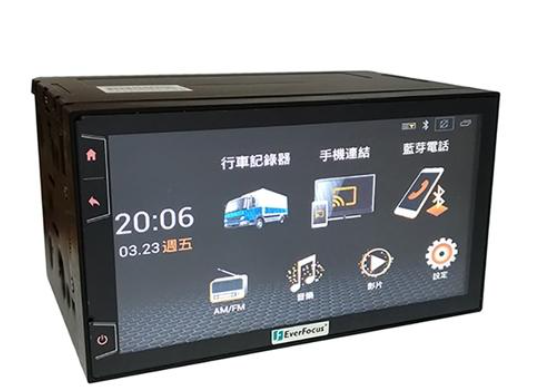 7” Driver Assistant Multimedia System4CH 1080p FHD All-in-One DVR