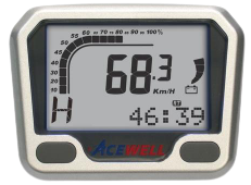 SPEEDOMETER FOR E-SCOOTER/E-VEHICLES WITH CAN BUS OR RS485