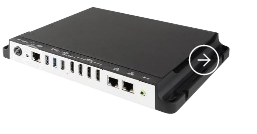 4K digital signage player powered by the new AMD Ryzen™ Embedded V1000 processors
