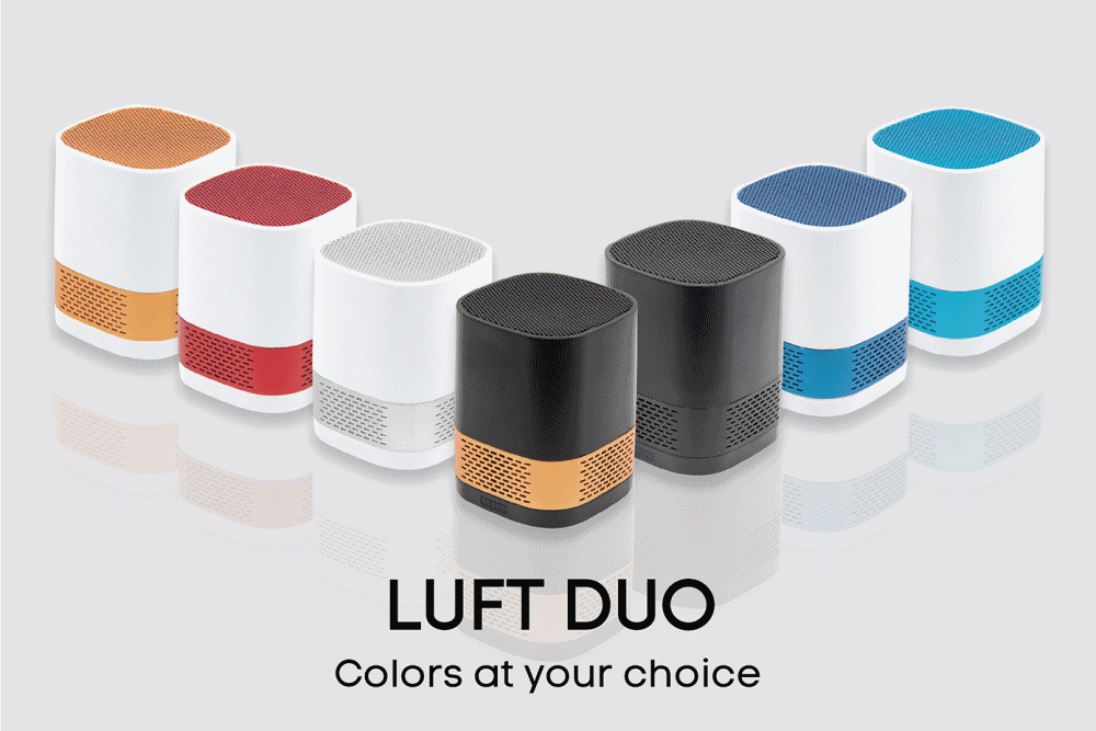 LUFT Duo, Air purified down to the molecules