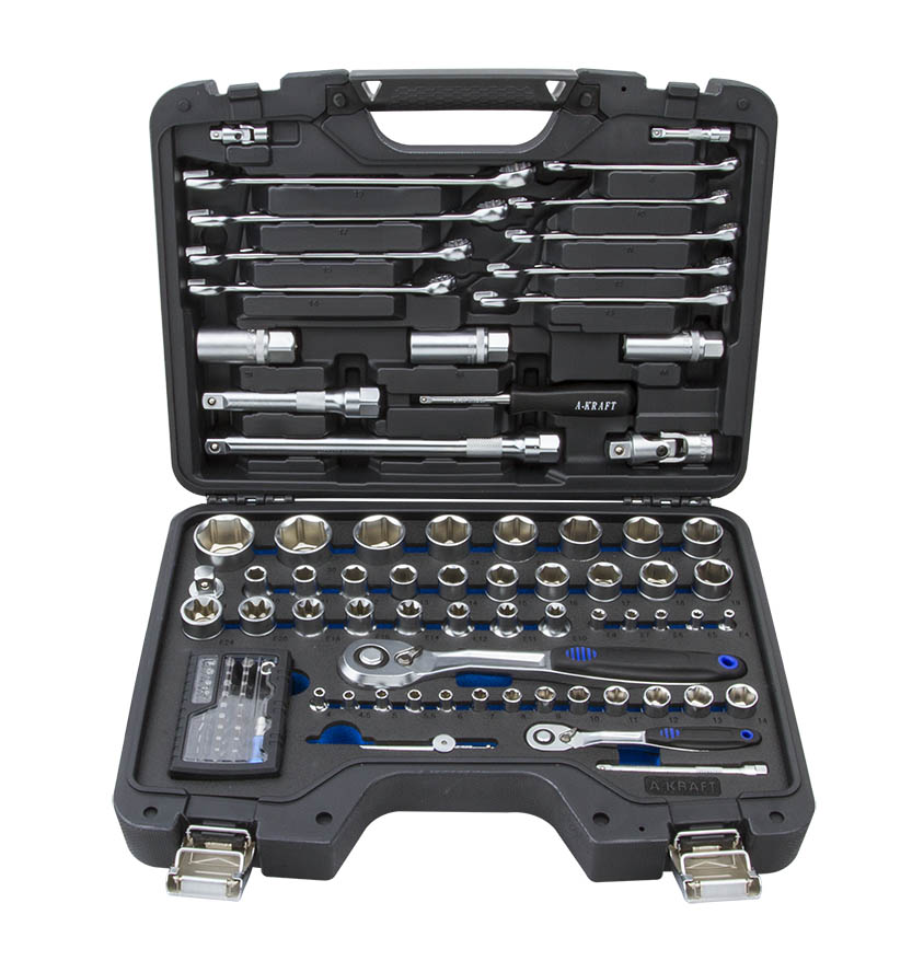 A-PRO Series 99PC 1/4"DR.+1/2"DR. Socket Set / No. 9P6099