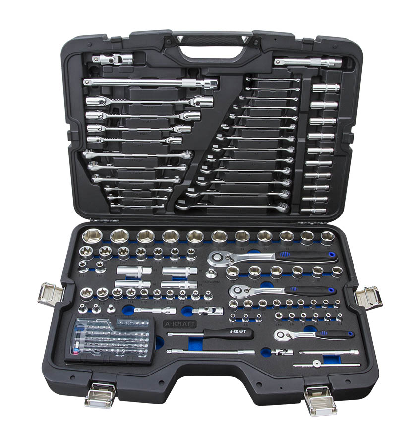 A-PRO Series 193PC 1/4"DR.+1/2"DR. 
Socket Set / No. 9P9193