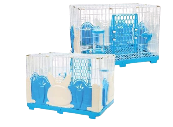 ACEPET 610-MR Medium Rabbit Cage with Rabbit-Style Fence