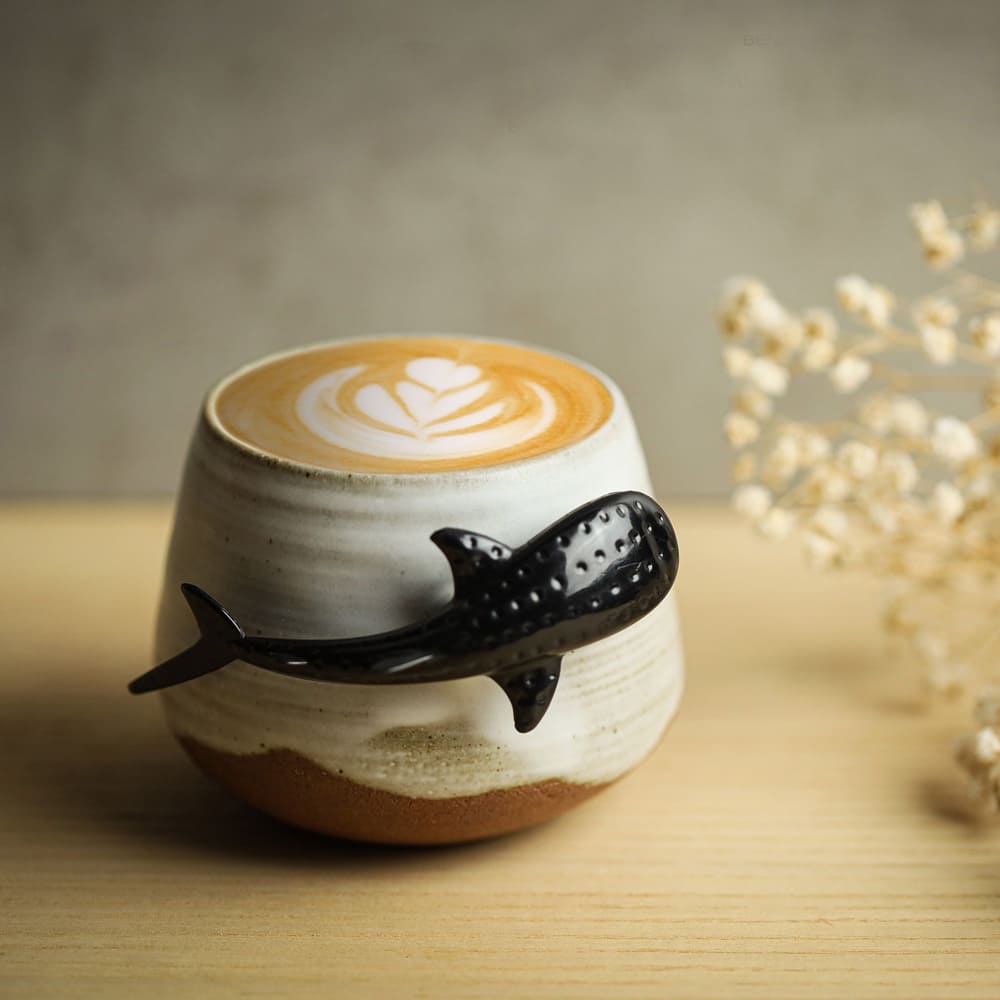 鯨鯊手工陶瓷杯