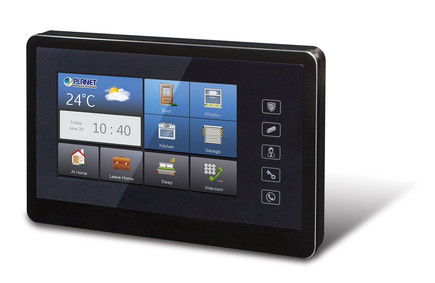 【VTS-700P】7-inch SIP Indoor Touch Screen PoE Video Intercom 