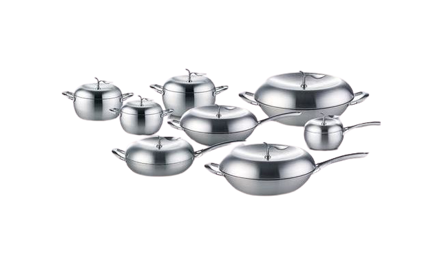 PERFECT CHI-CHIH 316 Apple-Shaped Cookware Set
