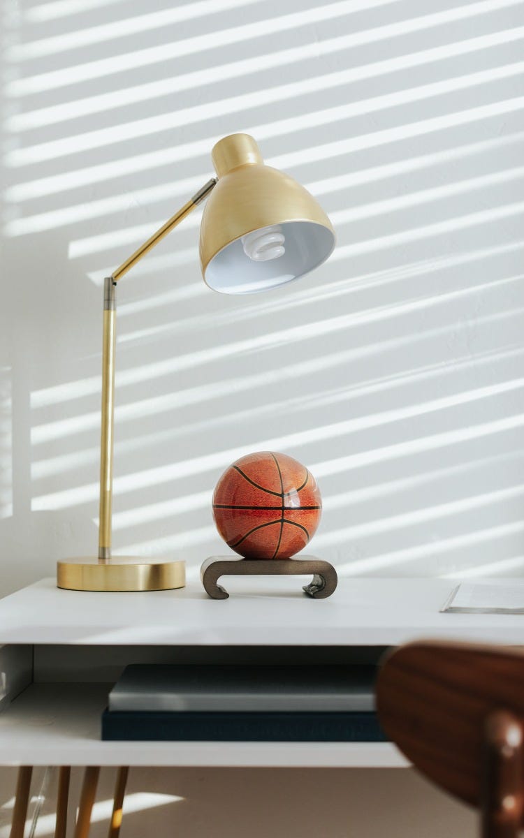 4.5" Basketball MOVA Globe with base