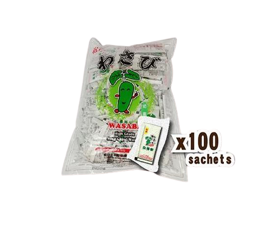 Wasabi Paste 10 G*100 Sachets for Condiments