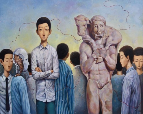 《時代》，120×150釐米，2023年