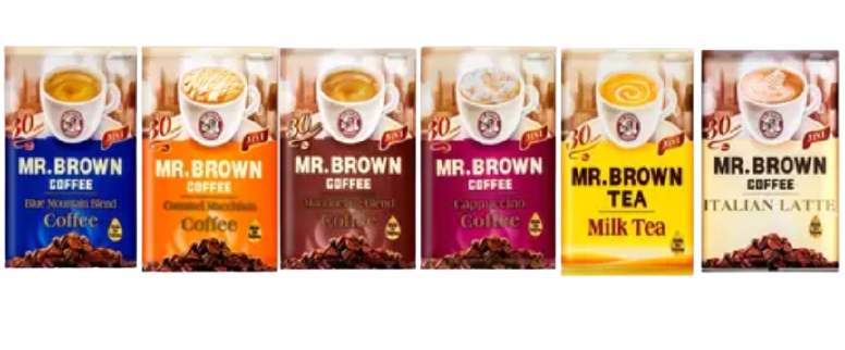 Mr. Brown 3-1 instant coffee
