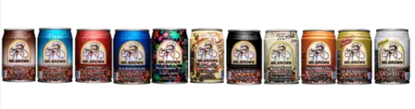 Mr. Brown Canned Coffee Series