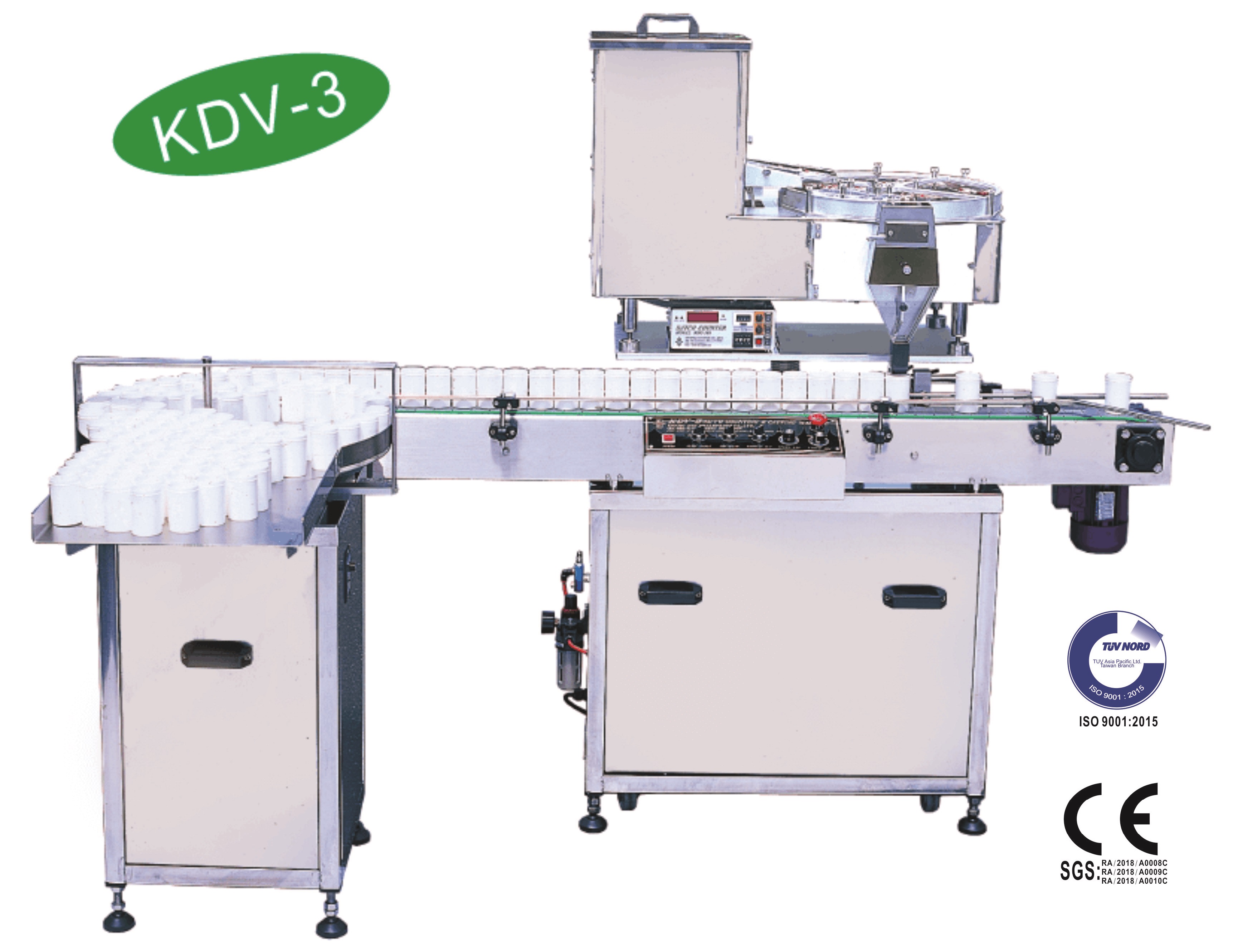 KDV-3 Counting & Filling Machine