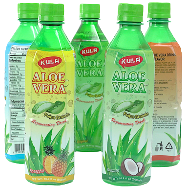 蘆薈果汁
Aloe Vera Pulp with Juice in PET bottle